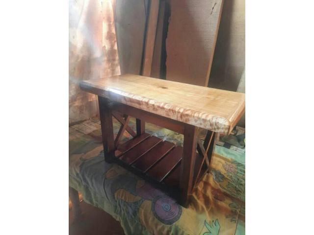 Custom built hardwood furniture for the home and office.