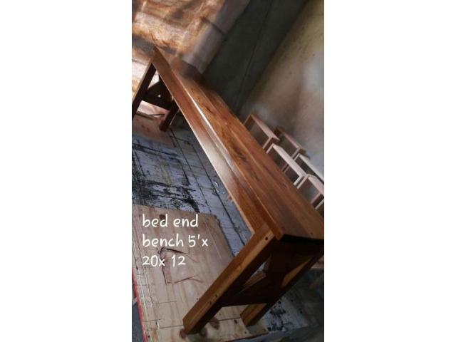 Hand crafted hardwood fueniture by order