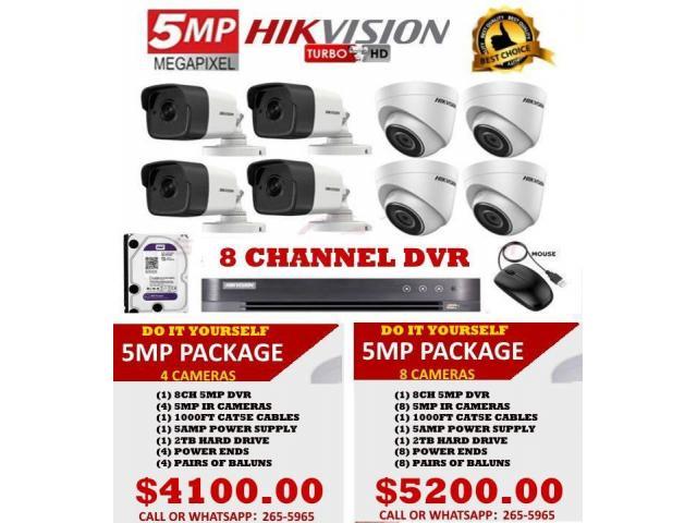5mp Hikvision Cameras